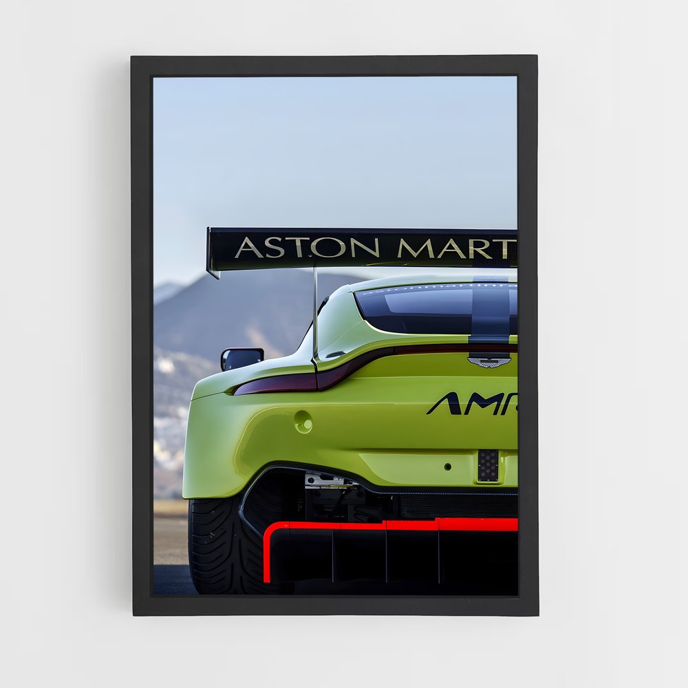 Poster Vision de Vitesse – affiche Aston Martin (vue 2)